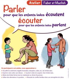 Image + titre + contenu - Parler pour que les enfants - ados écoutent